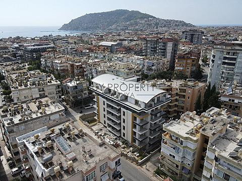 Modern city apartments in Alanya city center