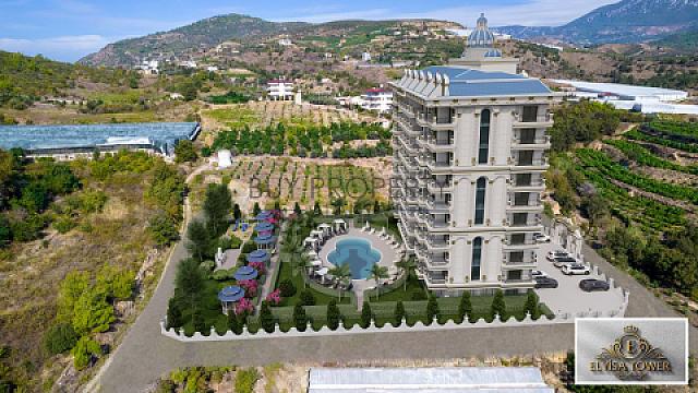 New project with modern flats for sale in Demirtas, Alanya